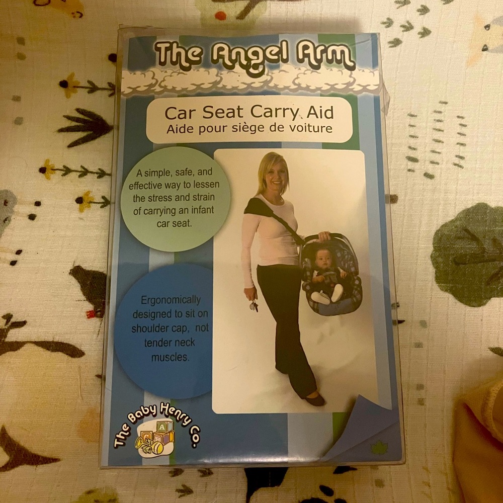 Car seat carry aid